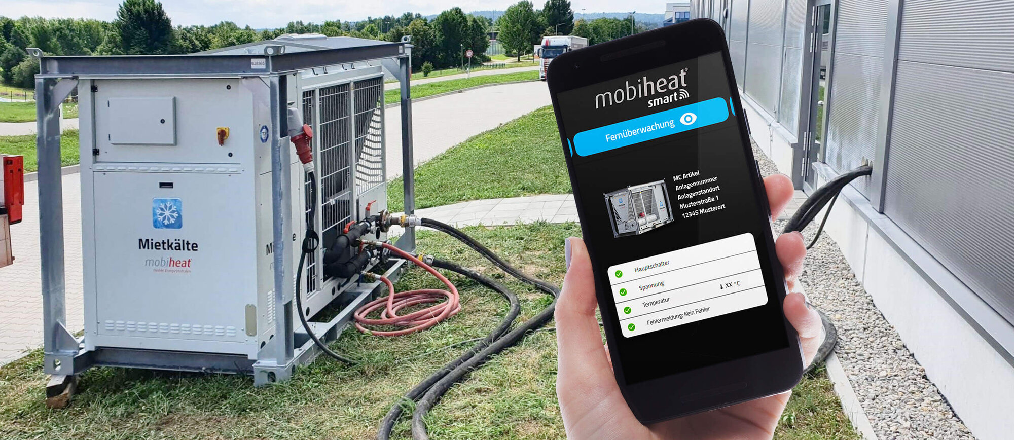 Optimal informiert dank mobiheat Smart-App für Ihre Kälteanlagen