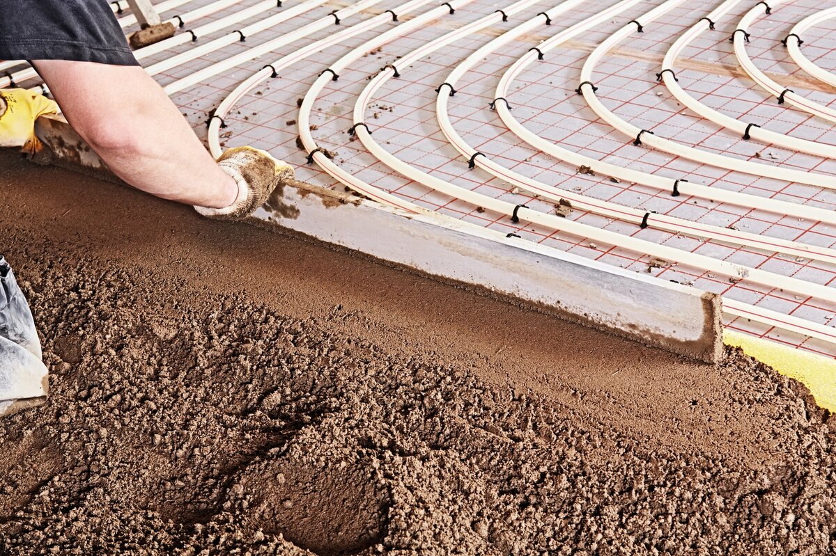 Estrich aufheizen Tipps zum Estrich trocknen mobiheat